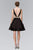 Tiered V Neck Cocktail Dress GS1447