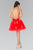 Lace Embellished High Neck Tulle Dress GS1451