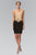 V-neck Embellished Sheath Cocktail Dress GS1463