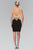 V-neck Embellished Sheath Cocktail Dress GS1463