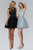 Beaded Illusion Tulle Dress GS2024