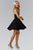 Bejeweled Scoop Neck Chiffon Dress GS2026