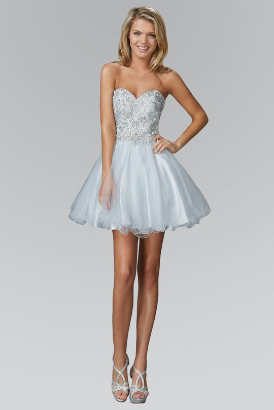 Bejeweled Sweetheart Tulle Dress GS2031