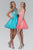 Bedazzled Illusion Tulle Dress GS2074