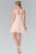 Sleeveless Lace Bodice A-Line Short Dress GS2314