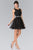 Lace Illusion A-Line Tulle Short Dress GS2375
