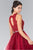 Lace Illusion A-Line Tulle Short Dress GS2375