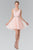 Lace Illusion A-Line Tulle Short Dress GS2375
