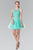 Lace Illusion A-Line Tulle Short Dress GS2375