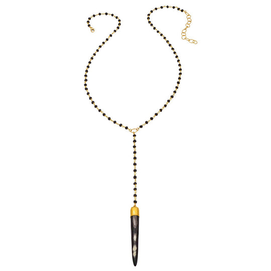 Gemstone Y Necklace