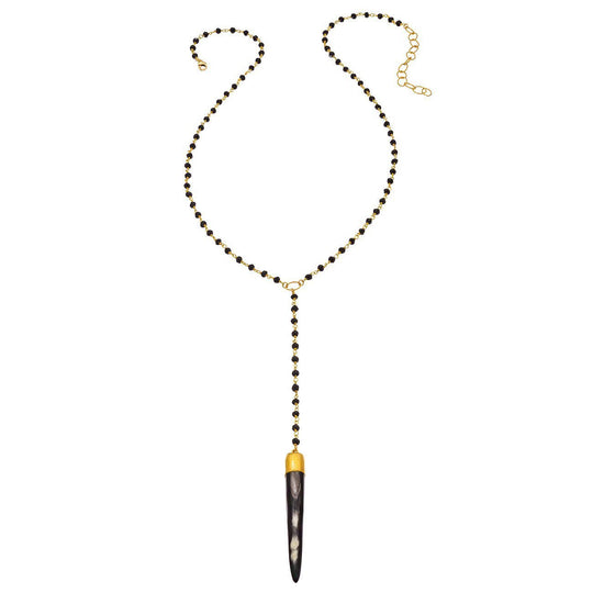 Heather Hawkins - Gemstone Y Necklace