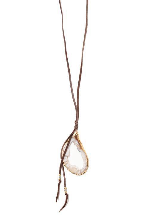 Heather Gardner - Geode Earth Necklace