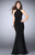 GiGi - Elegant Sleeveless High Neck Jersey Dress 23891 In Black