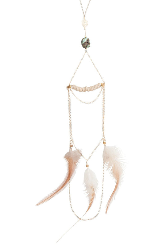 Goddess Feather Necklace