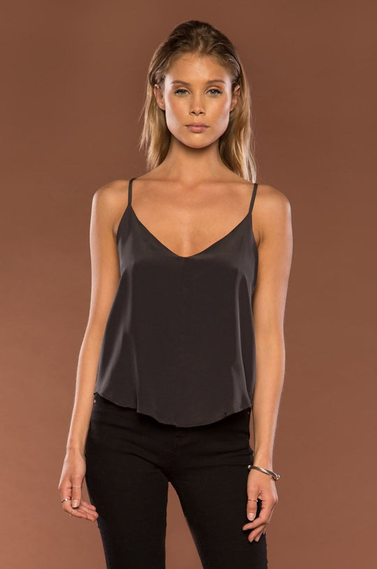 Merritt Charles -  Goldie Tank | Gun Metal