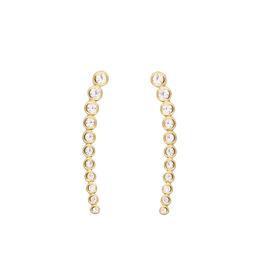Graduated Curved Ear Pin