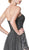 Cinderella Divine - CS021 Strapless Pantsuit with Overskirt In Gray