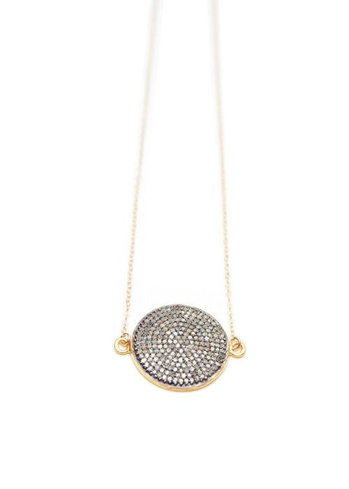 Sundial Diamond Necklace