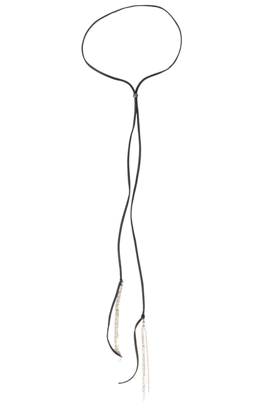 Heather Gardner - Leather Diamond Bolo