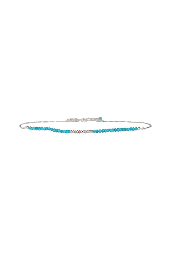 Heather Gardner - Goddess Gemstone Choker in Turquoise and Silver
