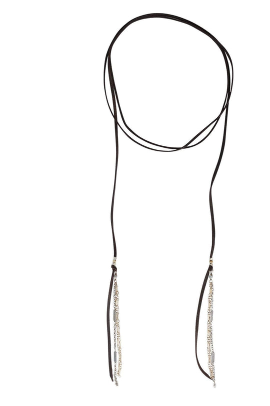 Heather Gardner - Alpine Wallflower Choker in Various Leather Colors
