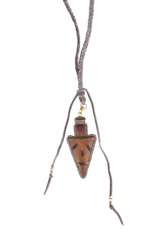 Belmont Arrowhead Diamond Necklace- ONE LEFT!!