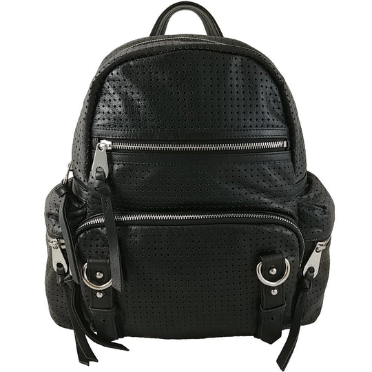 Highland Backpack Perforated Cow Leather / Black