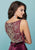 Tiffany Homecoming - 27141 Fitted Bateau A-Line Cocktail Dress In Purple