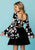 Tiffany Homecoming - 27161 Two Piece Printed Velvet A-line Dress In Multi-Color and Black