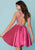 Tiffany Homecoming - 27173 Rhinestone Embellished Pleated Cocktail Dress In Pink