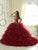 Quinceanera Collection - 26833 Jewel Studded Corset Organza Ballgown