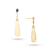 Tresor Collection - Gemstone and Diamond Interchangeable Top in 18K Gold