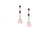 Multicolor Interchangeable Top With Rose Quartz Baroque In 18K White Gold