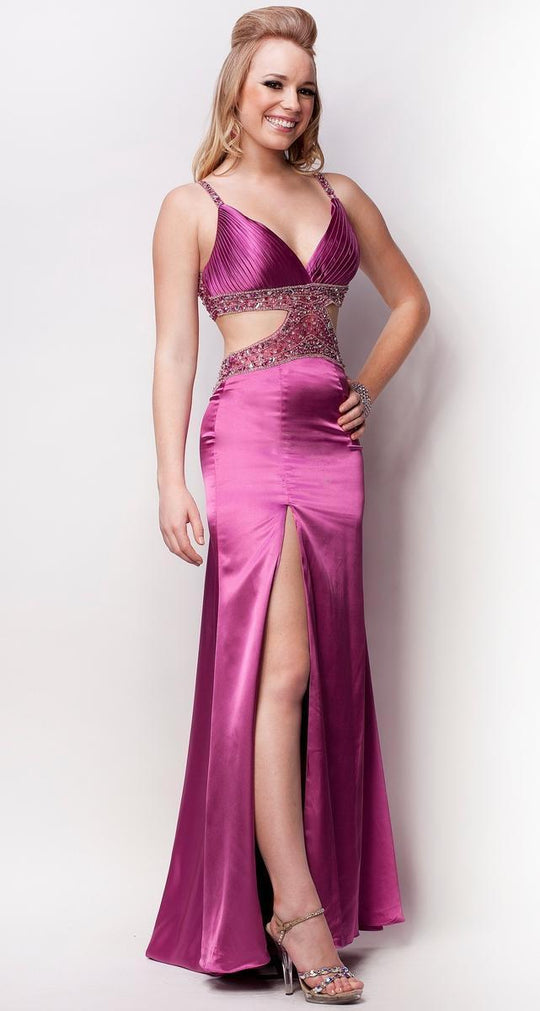 I40004 Dress in Purple