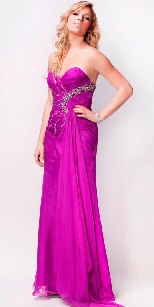 I41392 Dress in Purple