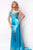 I44853 Dress in Turqouise