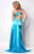 I44853 Dress in Turqouise