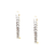 Diamond Huggies in 18K Rose Gold