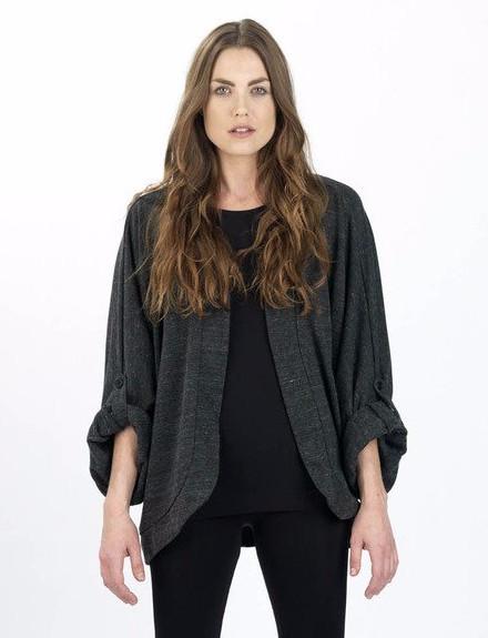 Icarus Cardigan | Granite One Size / Granite Grey