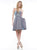 Colors Dress - 2161 Strapless Pleated A-Line Cocktail Dress In Purple and Multi-Color