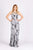 Rising Smoke Tank Dress in Gray