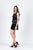 RAGA - Night Rider Mini Skirt in Black