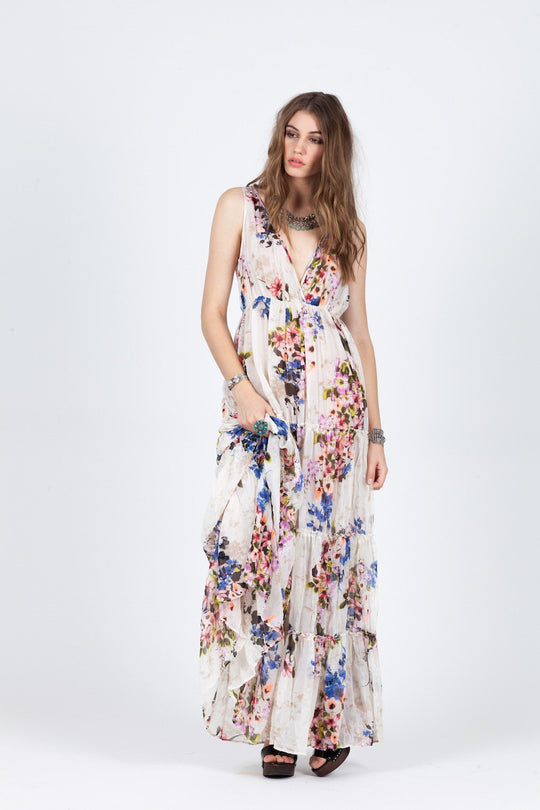FEELING FLORAL MAXI