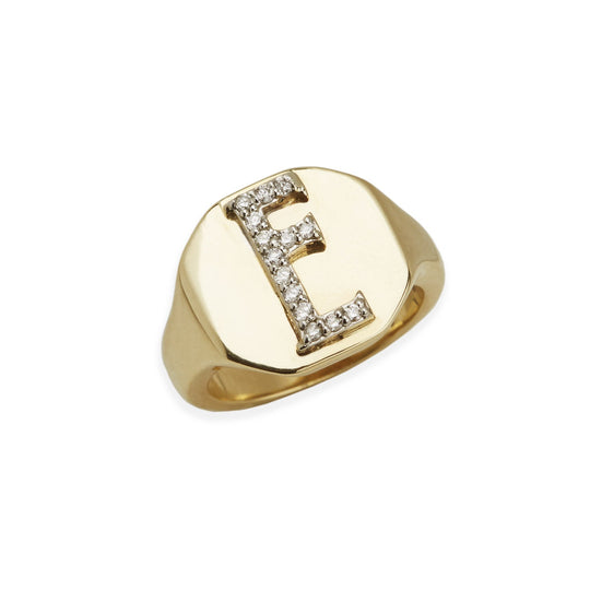 Initial Pinky Ring