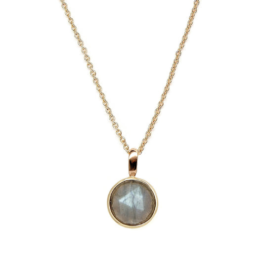 Rachael Ryen -  Rose Cut Labradorite Necklace