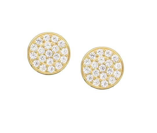 Round Pave Studs