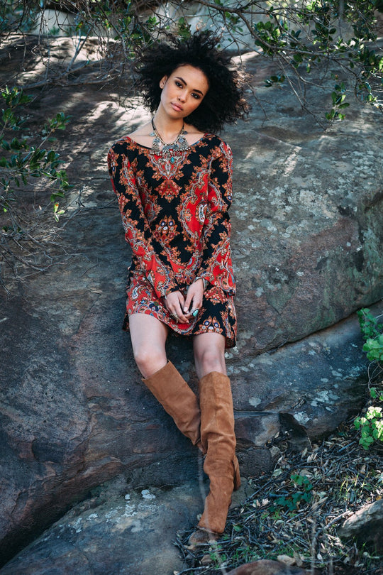 MAJESTIC RENAISSANCE TUNIC DRESS