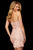 Sherri Hill - 52339 Strapless Applique Straight Short Fitted Dress In Pink