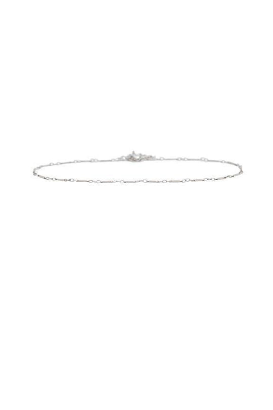 Heather Gardner - Isadora Chain Choker in Silver