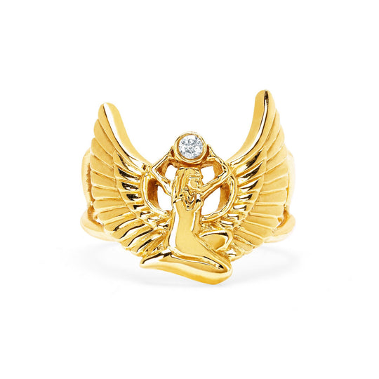 Sacred Egyptian Goddess of Magic Ring